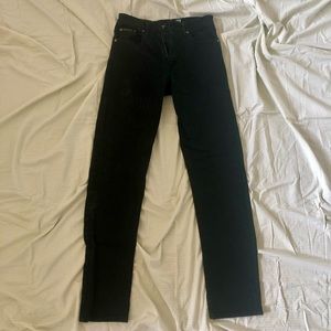Calvin Klein high waisted black jeans